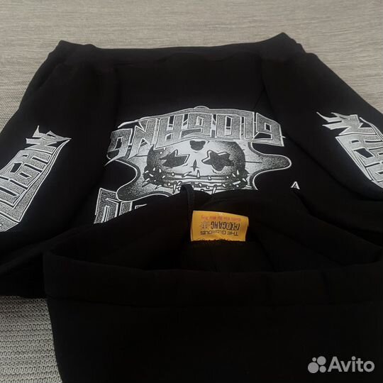 Толстовка худи Glo Gang Glo Skull Hoddie (black)