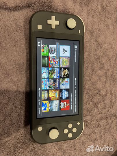 Nintendo switch lite прошитая