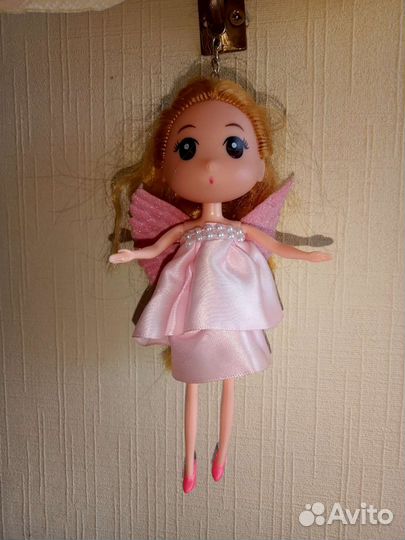 Кукла мини-фея 18см на цепочке