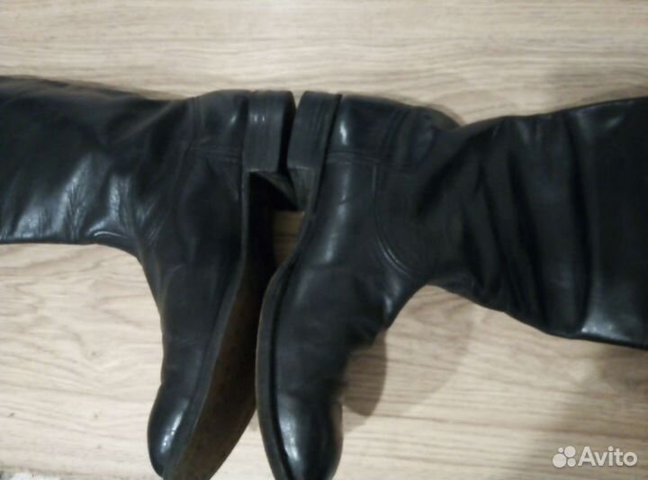 Сапоги офицерские хромовые б/у раритет