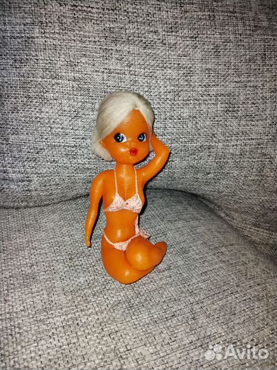 Кукла ГДР СССР с грудью купальщица русалка