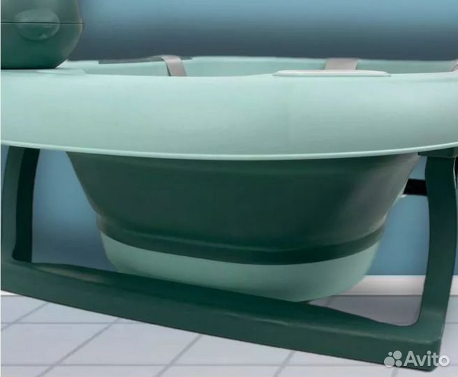 Ванночка для купания складная с матрасиком