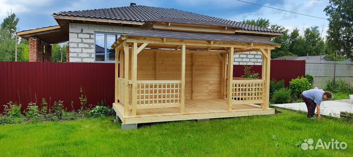 Беседка с доставкой. Сбор за 1 день