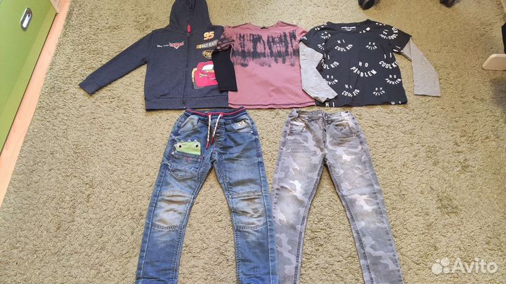 Пакет одежды на мальчика 5-6 лет