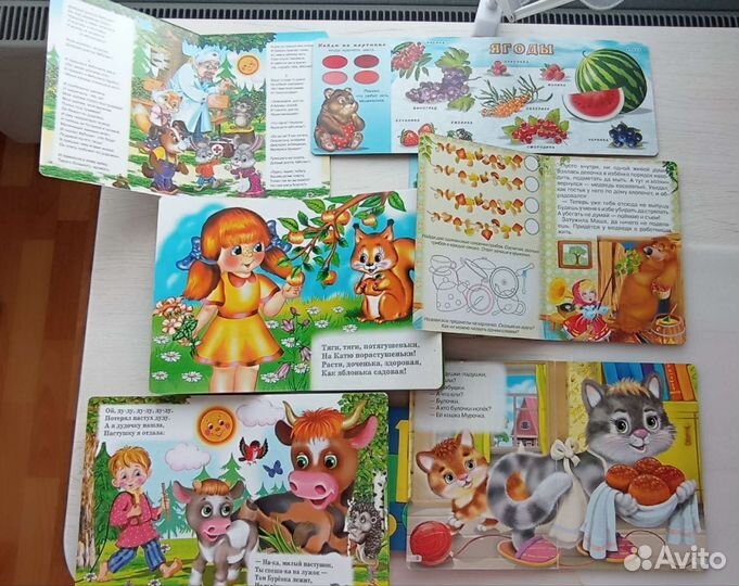 Детские книжки пакетом 6 шт