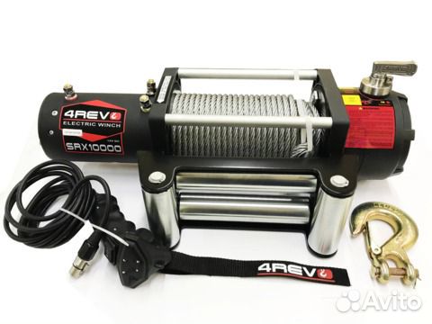 Лебедка автомобильная 4revo Fast Speed 10000 сталь