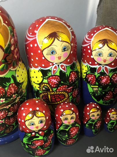 Матрешка 25 cm