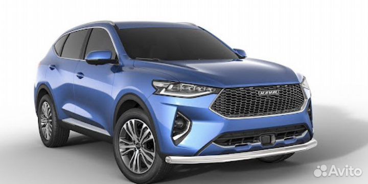 Защита бампера Haval f7/f7x