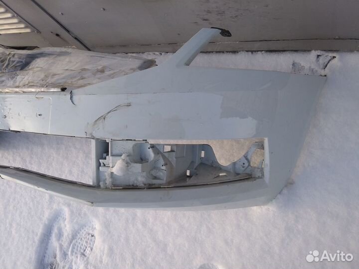 Бампер передний Skoda Octavia A7 рестайлинг