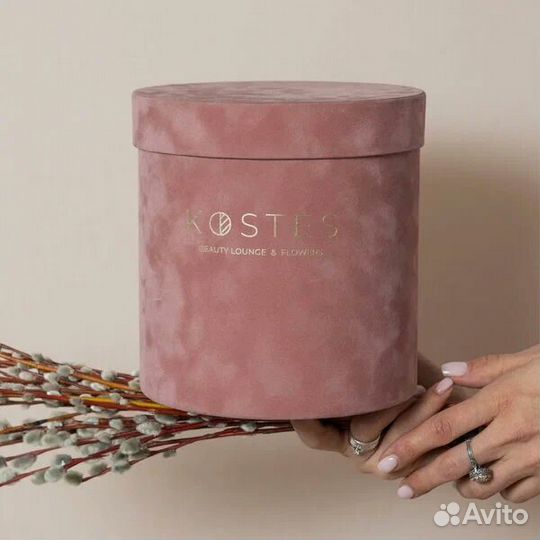 Подарочная коробка бархат опт