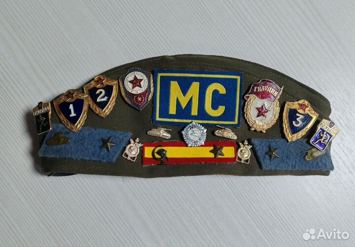 Пилотка на подкладе