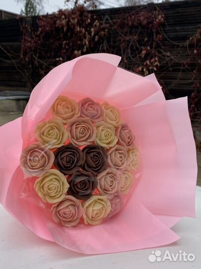 Цветы из бельгийского шоколада