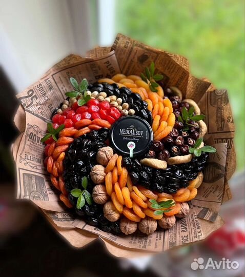 Съедобные букеты для женщин