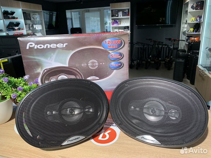 Динамики овалы Pioneer 1200W