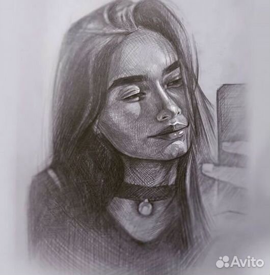 Портрет карандашом