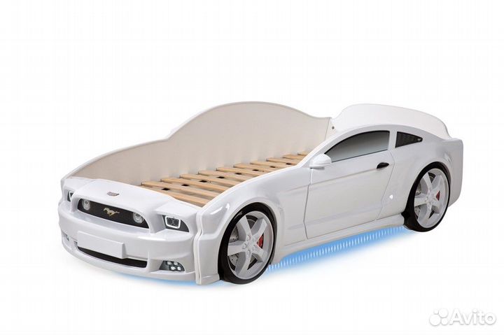 Детская кровать Мустанг 3D