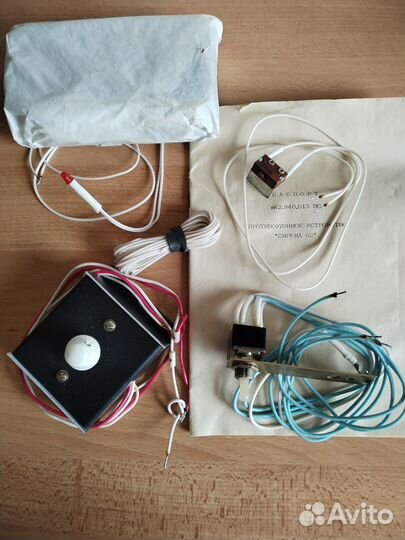 Сигнализация СССР с датчиком удара наклон авто