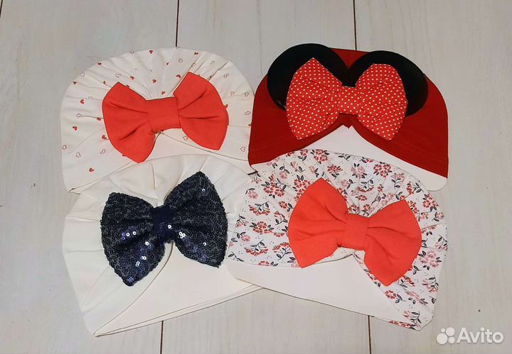 Детские летние шапочки