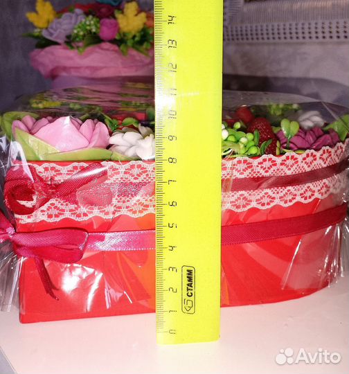 Мыло ручной работы сердце