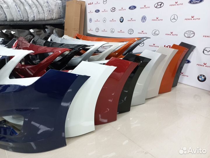 Бампер Hyundai Solaris с 14-17 г. Крашенные