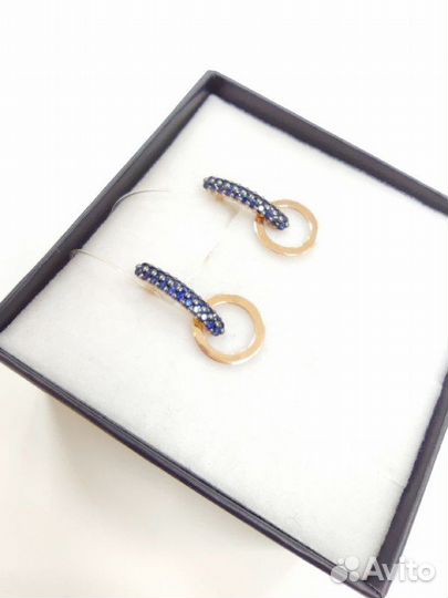 Золотые серьги (арт:91192),сп29 новые
