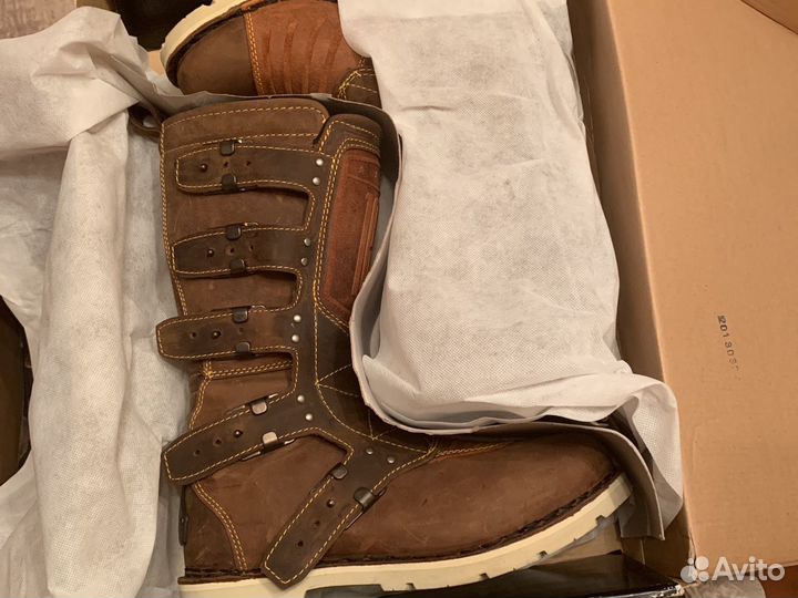 Мотоботы icon boot Elsinore brown 43,5