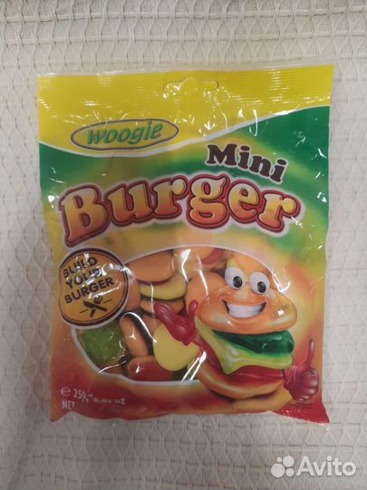 Мармелад woogle, Mini Burger 250g