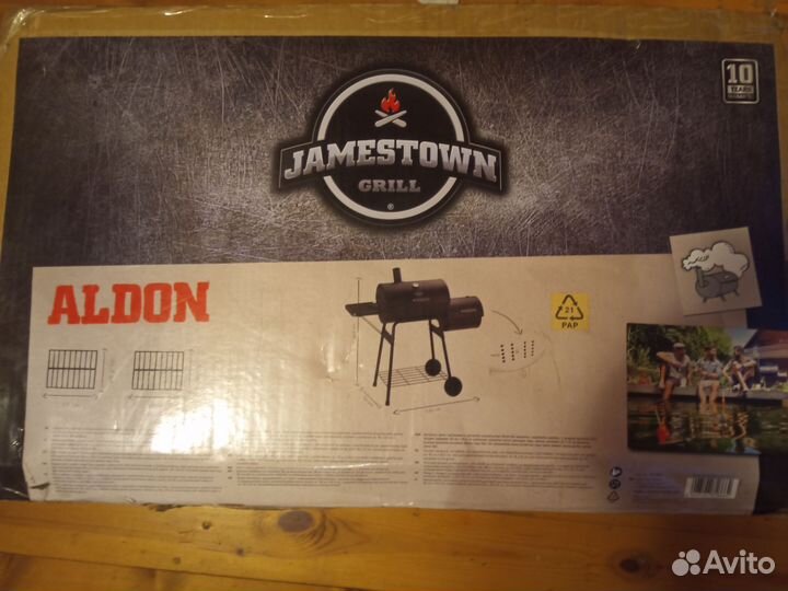 Гриль угольный JamesTown Grill Aldon