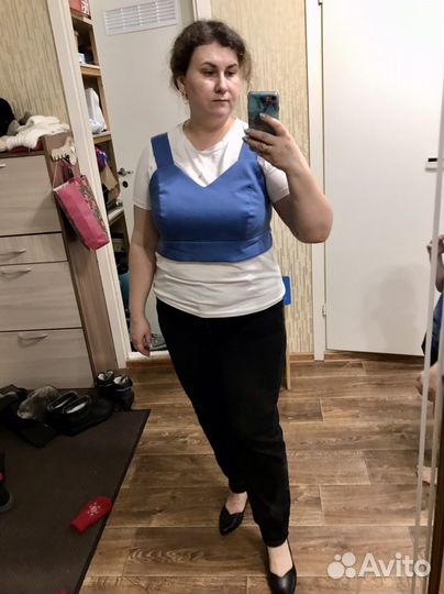 Жилет топ в офис 52-54 р-р