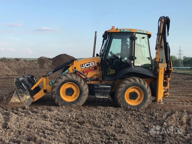 Планировка участка на jcb