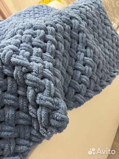 Плед детский вязаный