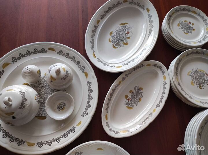 Столовый сервиз конаково зик СССР 34 предмета