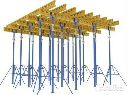 Стойка телескопическая для опалубки перекрытий