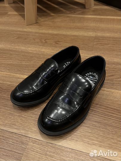 Лоферы детские. Натуральная кожа. 35 размер