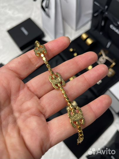 Колье браслет Chanel