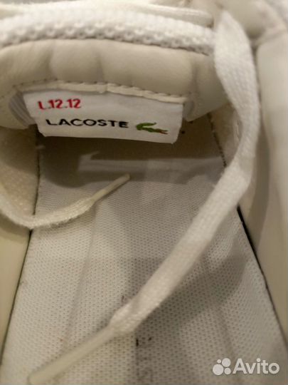 Кеды женские Lacoste 37