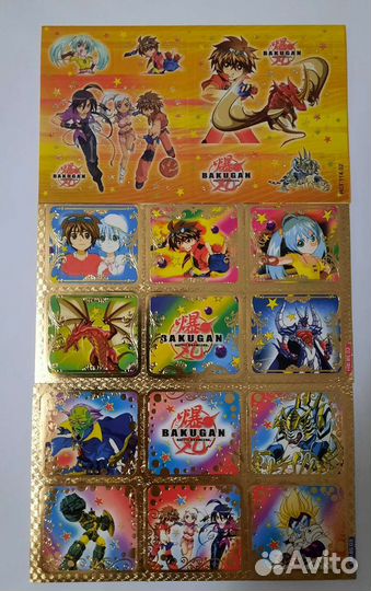 Наклейки Bleach, Naruto, Гравити фолз и другие