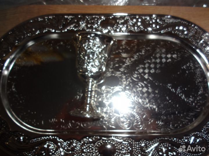 Ложки, рюмки, бокалы-новые, кувшин