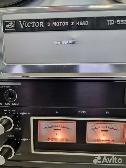 Victor TD-553 катушечный магнитофон 100v