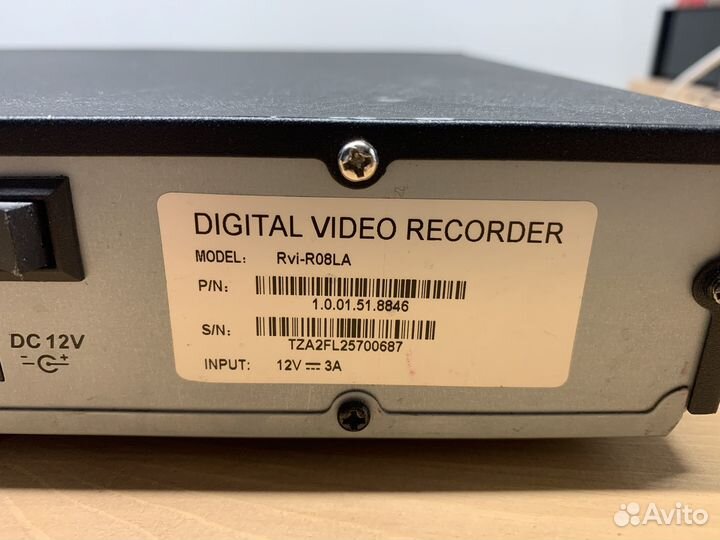 Видеорегистратор цифровой RVI-R08LA