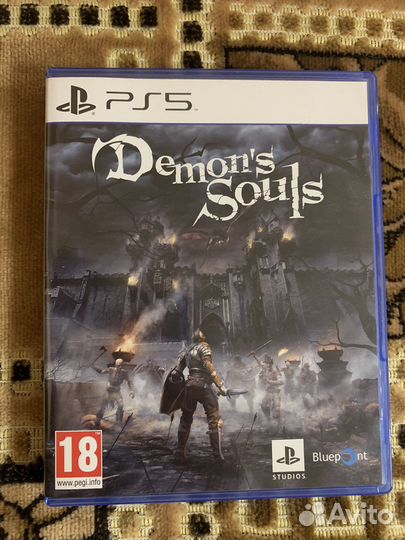 Диск на PS5 Demon Souls