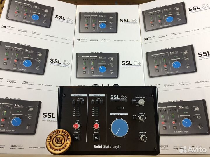 Solid State Logic SSL2+ в Наличии