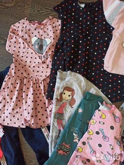 Вещи пакетом на девочку 4-5 лет