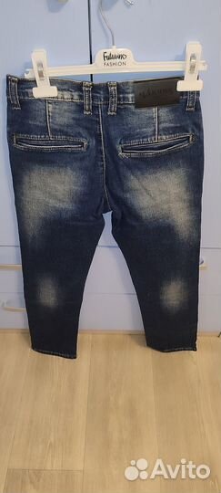 Продам джинсы на мальчика, рост 111-116
