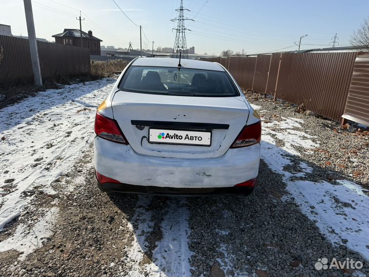 Hyundai Solaris 1.4 AT, 2016, 276 800 км