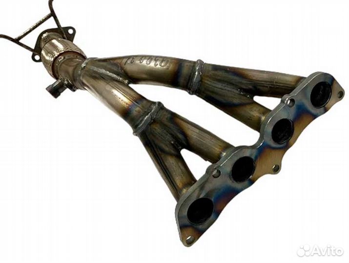 Паук 4-2-1 Mazda 3 (1.6L 2003-2006 г.) нержавейка