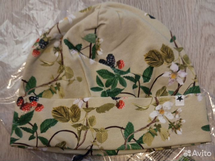 Molo nico 5-9 лет хлопковая шапка хит 2023 г