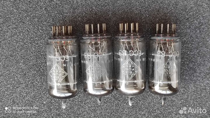 Радиолампа telefunken ECC83