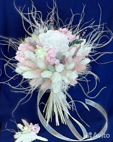 Букет невесты стабилизированные цветы