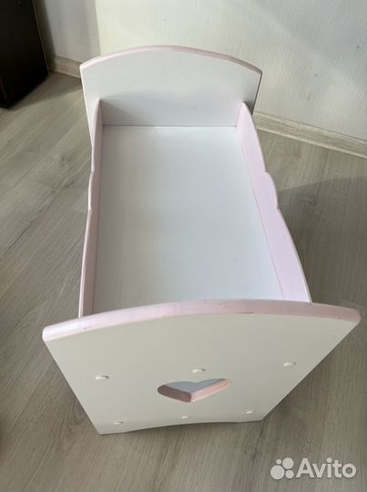 Кровать для кукол двухъярусная